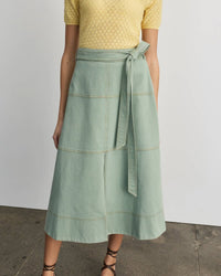 Tanya Taylor - Hudley Denim Midi Skirt