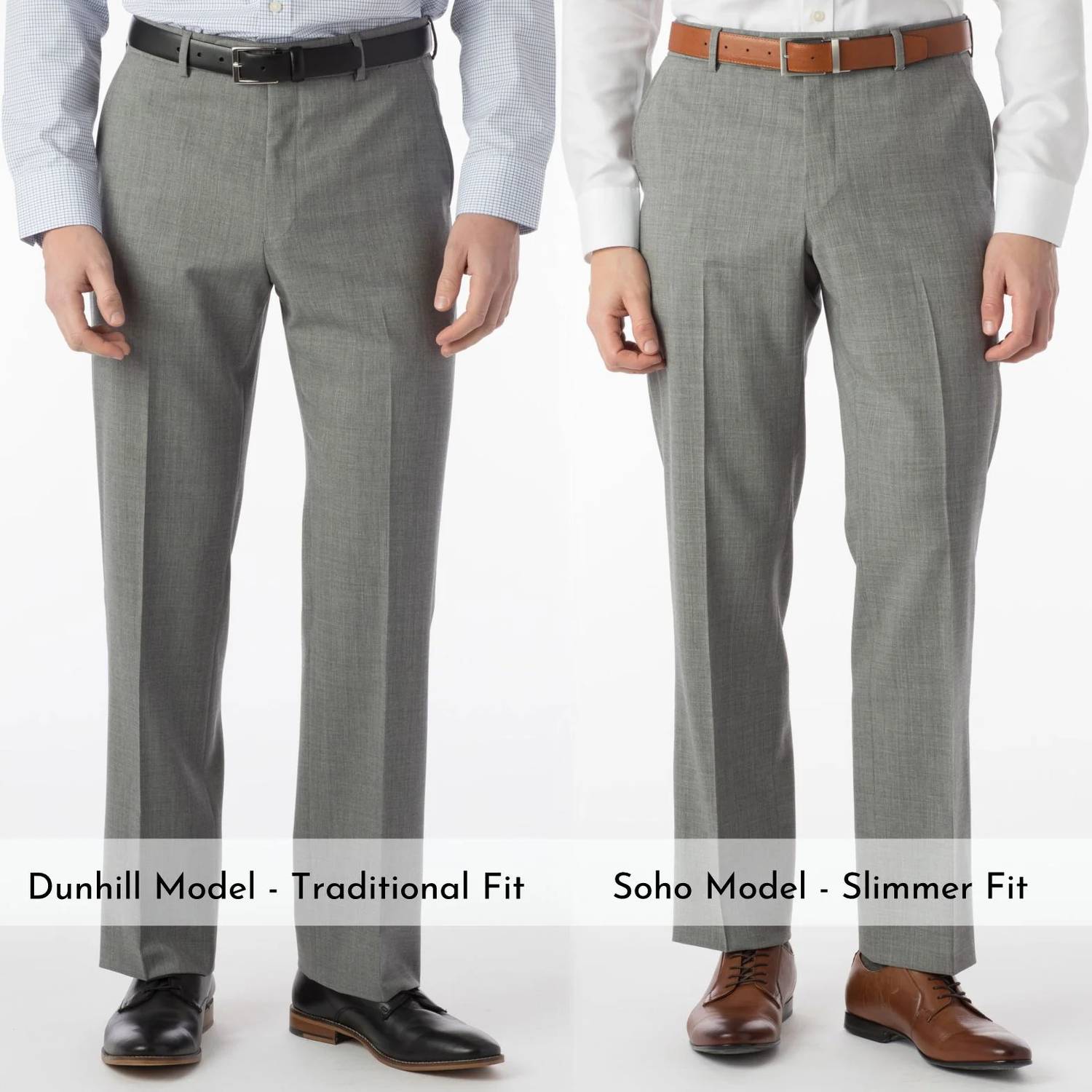 Ballin - Super 120s Wool Travel Twill Comfort-eze Trouser - Soho Modern Fit
