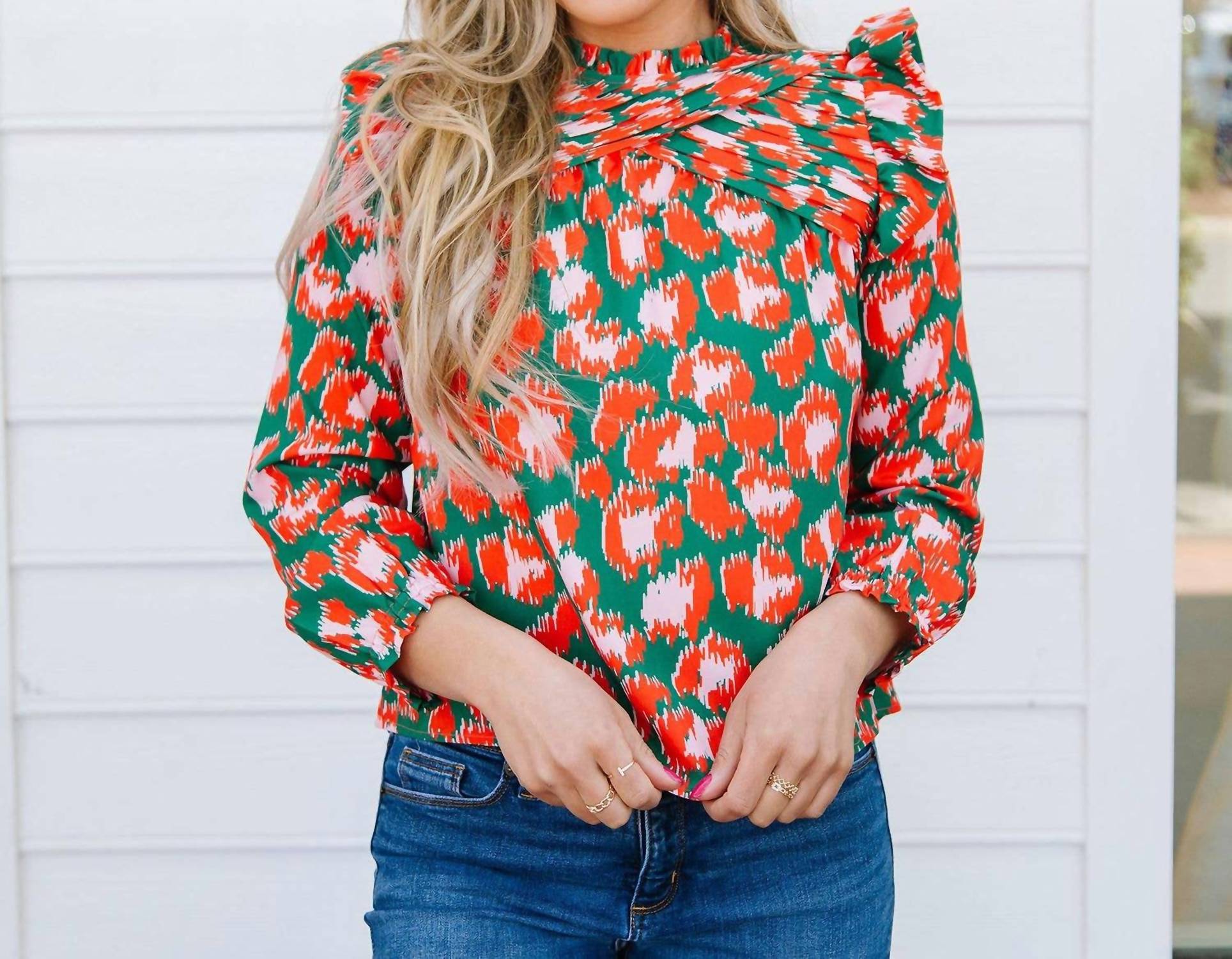 Michelle Mcdowell - Patty Printed Top