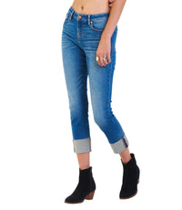 Dear John Denim - Blaire Cuffed High Waist Jeans