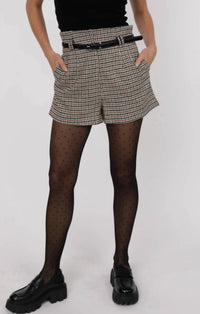 Sage The Label - Memorabilia High Waisted Belted Short