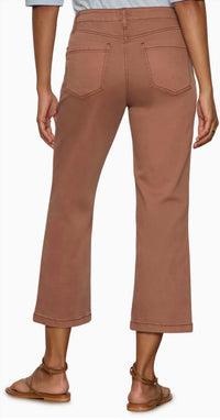Sanctuary Retreat Crop Pants in mud bath brown - women's pants - view 4