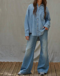 By Together - Classic Denim Button Down Shirt