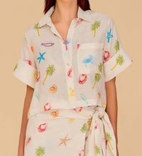 Olivia By Livro - Kyle Short Sleeve Button Down Shirt