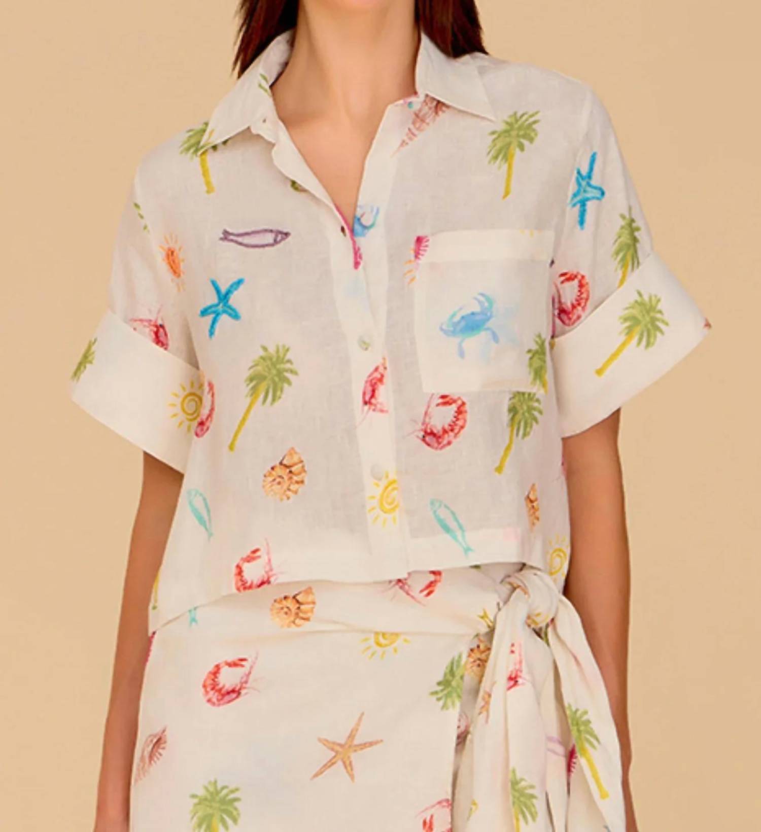 Olivia By Livro - Kyle Short Sleeve Button Down Shirt