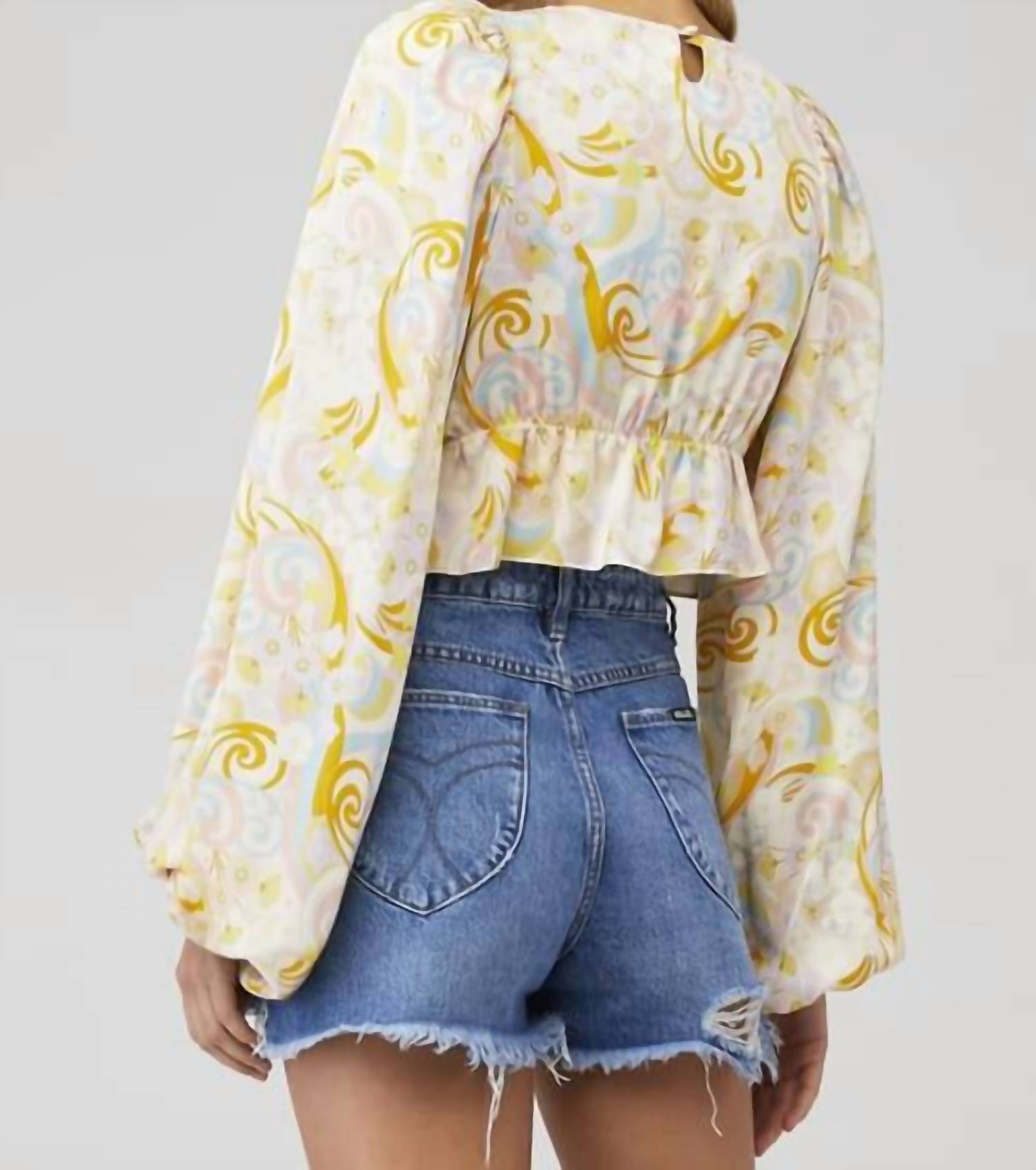 For Love & Lemons - Marcia Crop Top