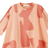 Retrokid - Girls Tess Logo All Over High-low Dress