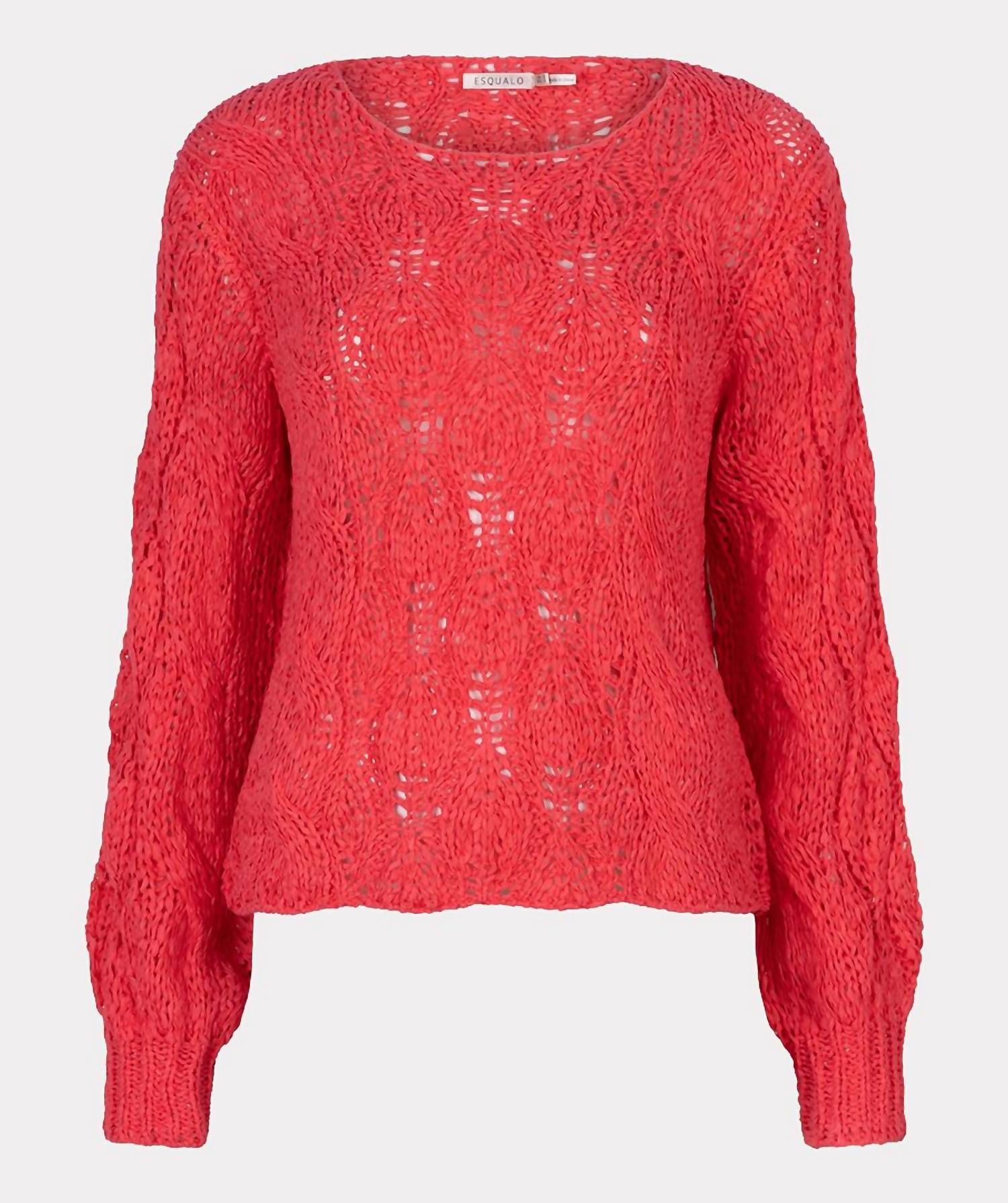Esqualo - Siva R-neck Tape Sweater