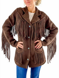 Tasha Polizzi - Jane Fringe Cardigan Jacket