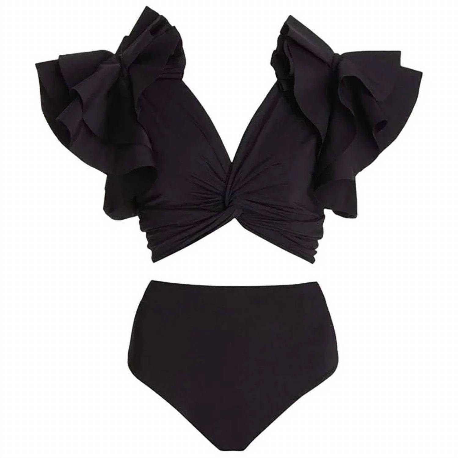 Sweetkama - Women's Coastal Rock 3-piece Bikini Set