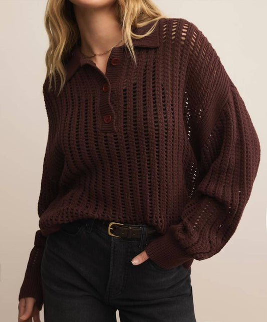 Z Supply - Looking Glass Polo Sweater