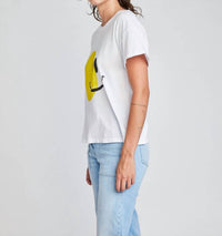 Self Contrast - Cherie Smiley Face T-shirt
