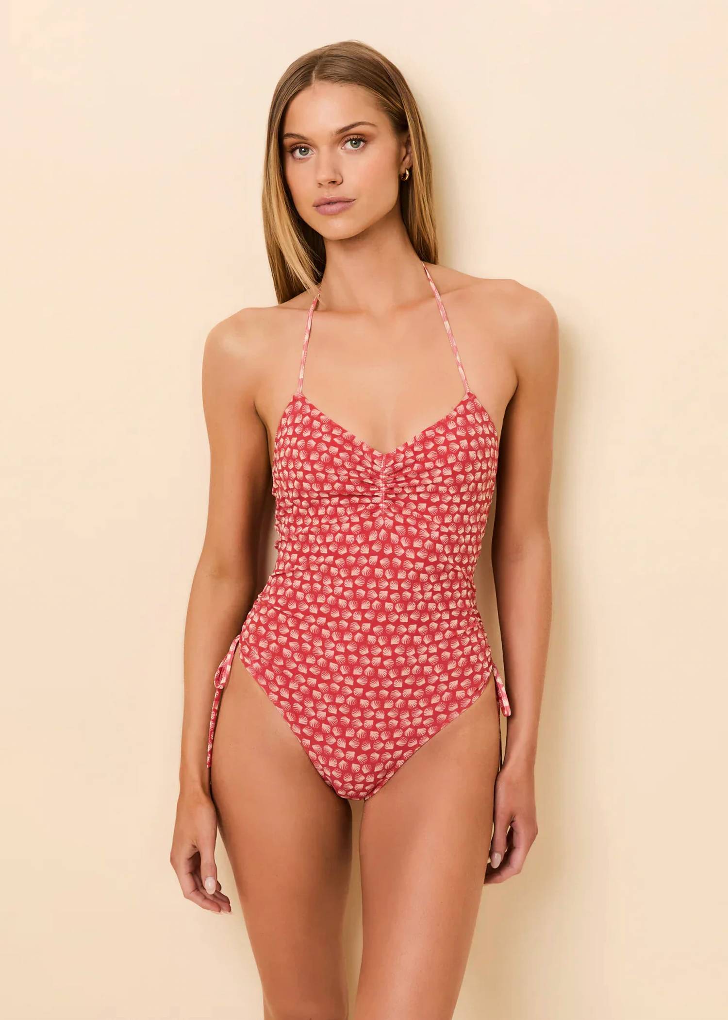 Solid & Striped - Adina Halter Tie One Piece