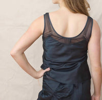 Brazeau Tricot - Mix Media Tank Top