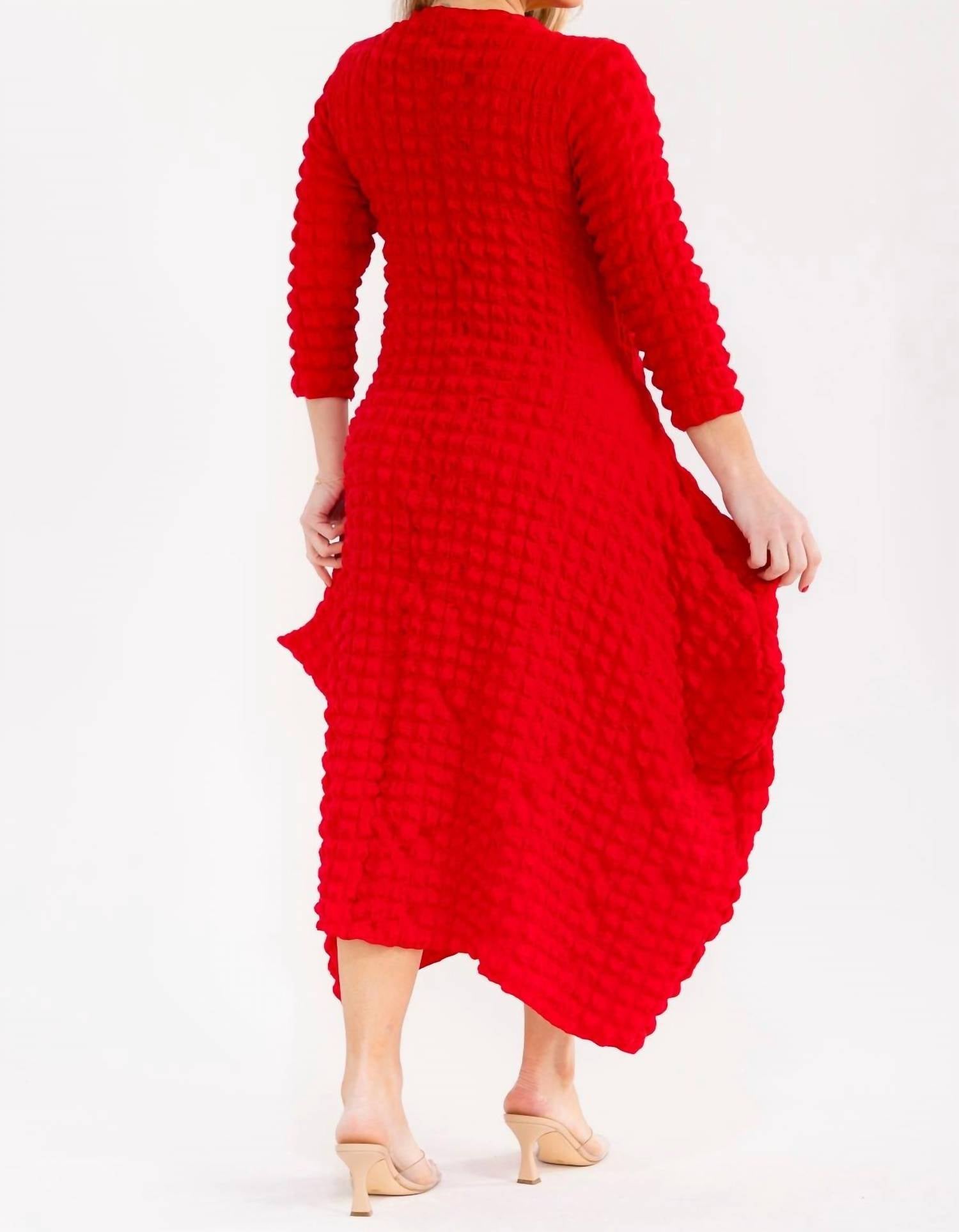 Karen Kane - Bubble Popcorn Maxi Dress