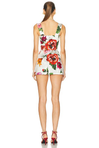 Dolce & Gabbana - Cotton mini dress with undergarment