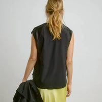 Aquarius Cocktail - Char Silk Cap Sleeve Baseball Tee