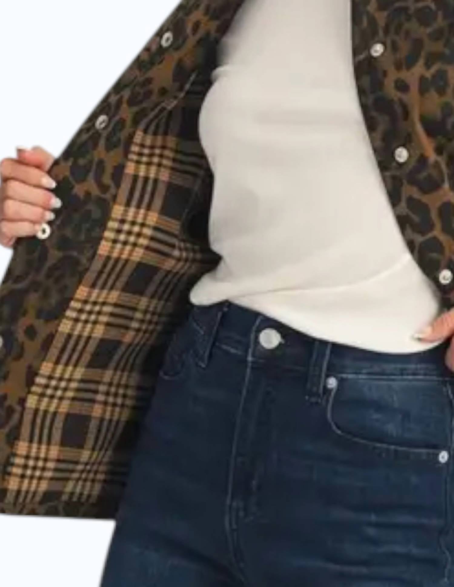 Style Usa - Leopard Print Jacket