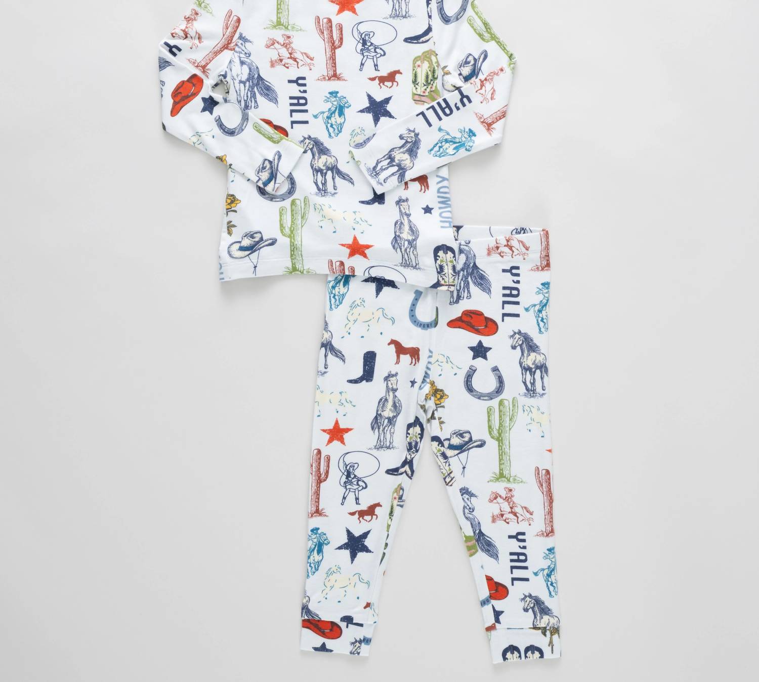 Pink Chicken - Kids Bamboo Pajama Set