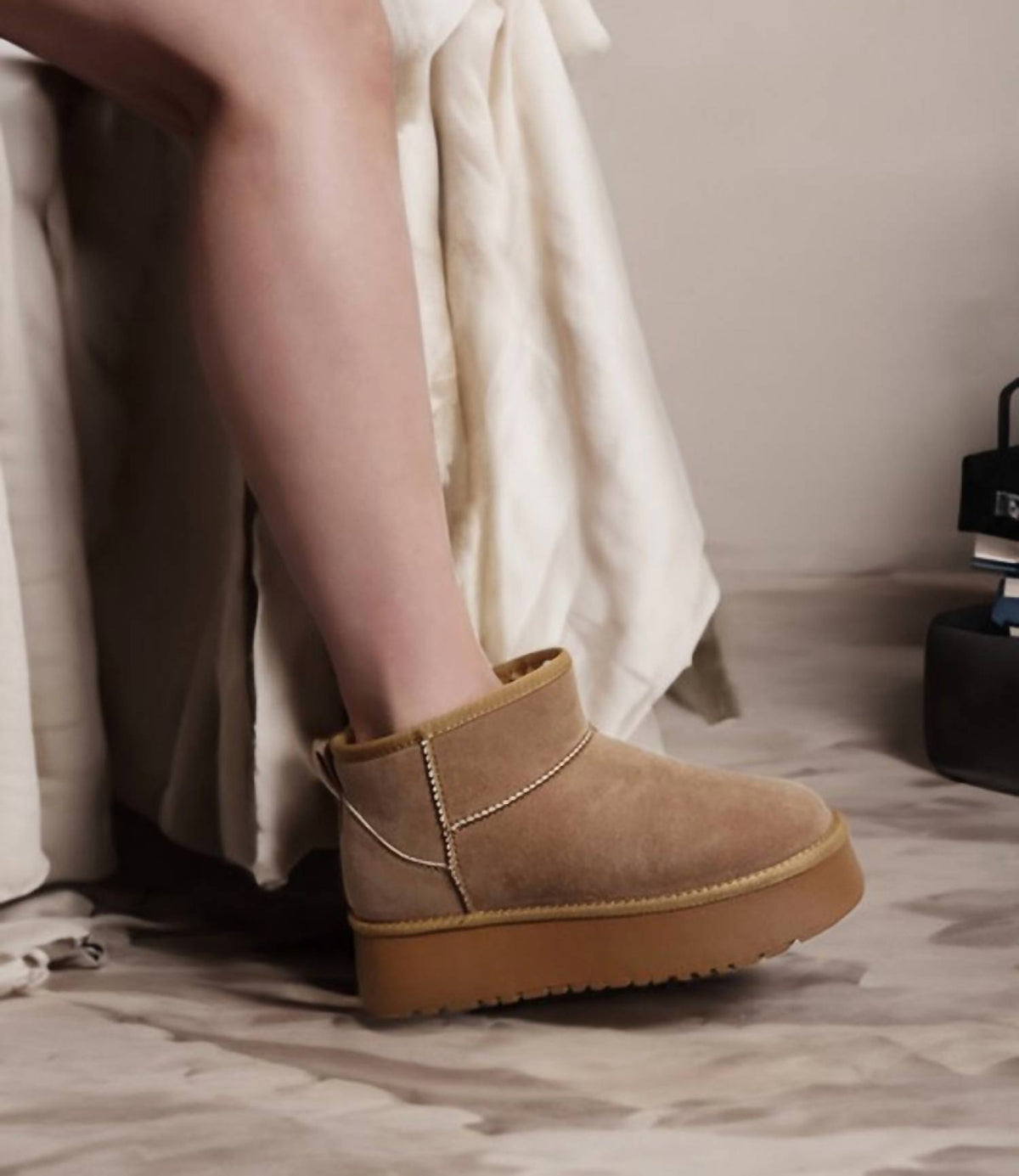 Ccocci - Women's Margot Chunky Platform Mini Boot