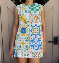 Olivia Dar - Wynn Sleeveless Mini Dress