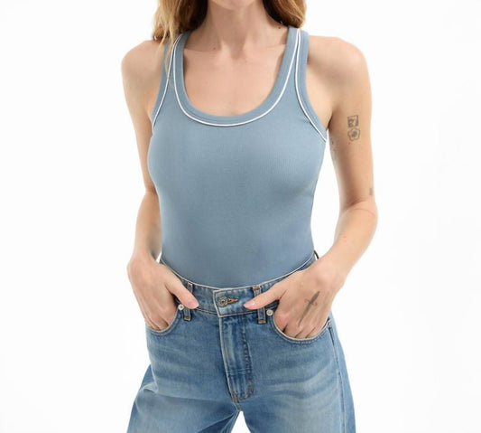 Veronica Beard - Birke Tank With Contrast Piping