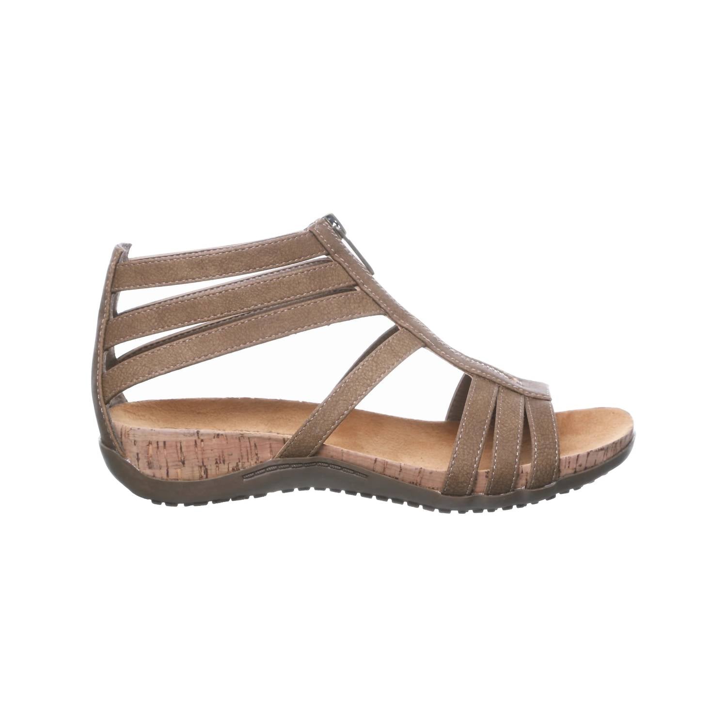 BEARPAW Women's Layla Ii Sandal in brown - women's sandal