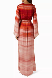 Hemant & Nandita - Maxi Kaftan Dress With Belt