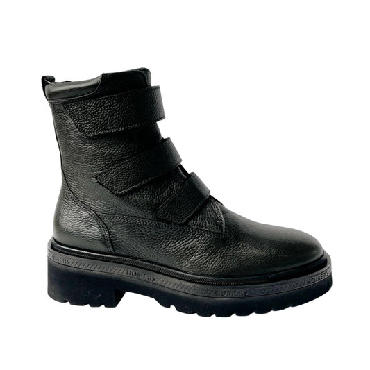 Homers - WOMEN'S SIENA VELCRO STRAP MOTO BOOT