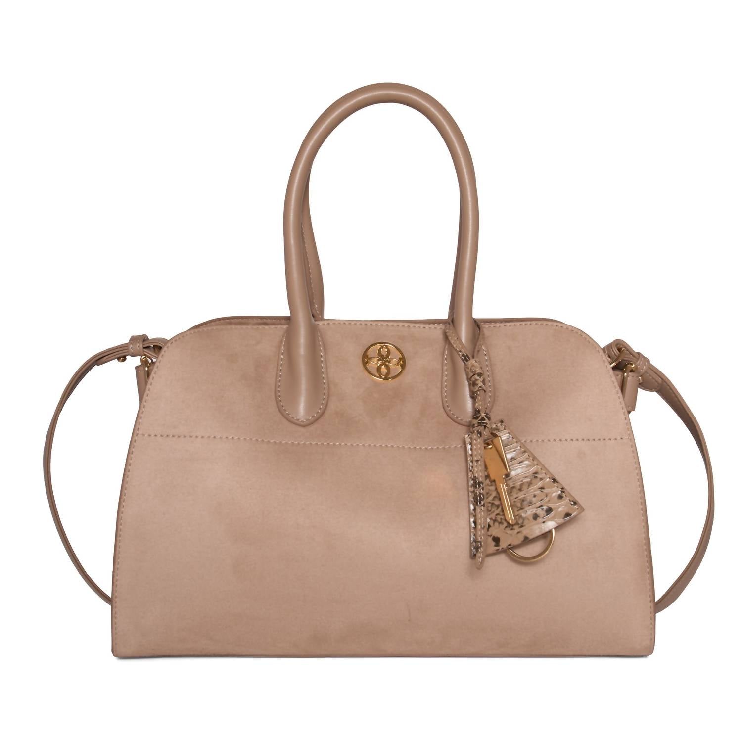 Like Dreams - Women's Aurora Suede Tassel Top Handle Bag