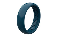 Groove Life - Women's Satin Dark Ocean Thin Ring