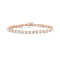 Diana M Jewels - Women's Round Lab-Grown Diamond Jewelry Bracelet (8.00 Ct) - Elegant Plus