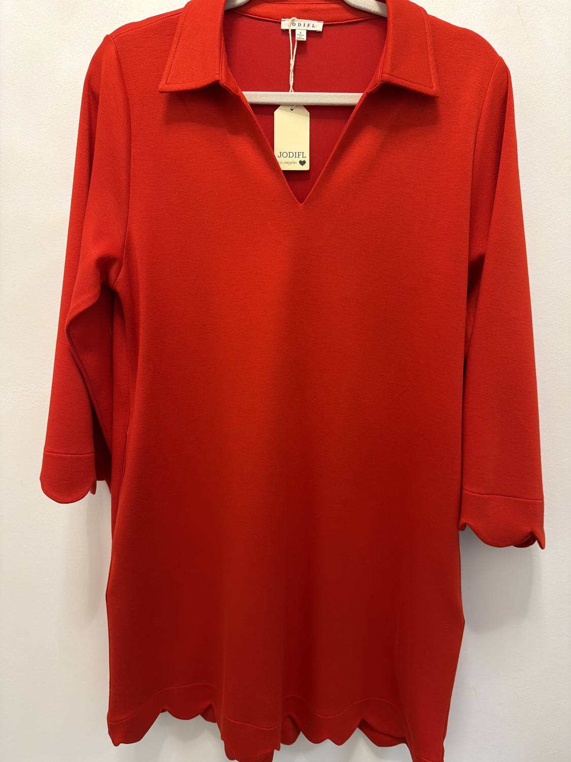 Jodifl - Soft Texture Solid Dress