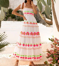 Pink City Prints - Athens Midi Dress