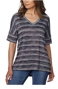 Calvin Klein - Women's V Neck Knit Top