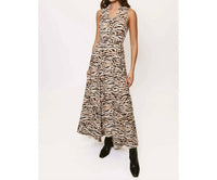 hutch Vela Maxi Dress in beige - women's dress