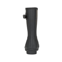 HUNTER Men's Original Short Waterproof Rain Boots in black - men's shoe - view 5