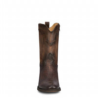 Corral - Men's Lizard Teju Embroidery Round Toe Boot