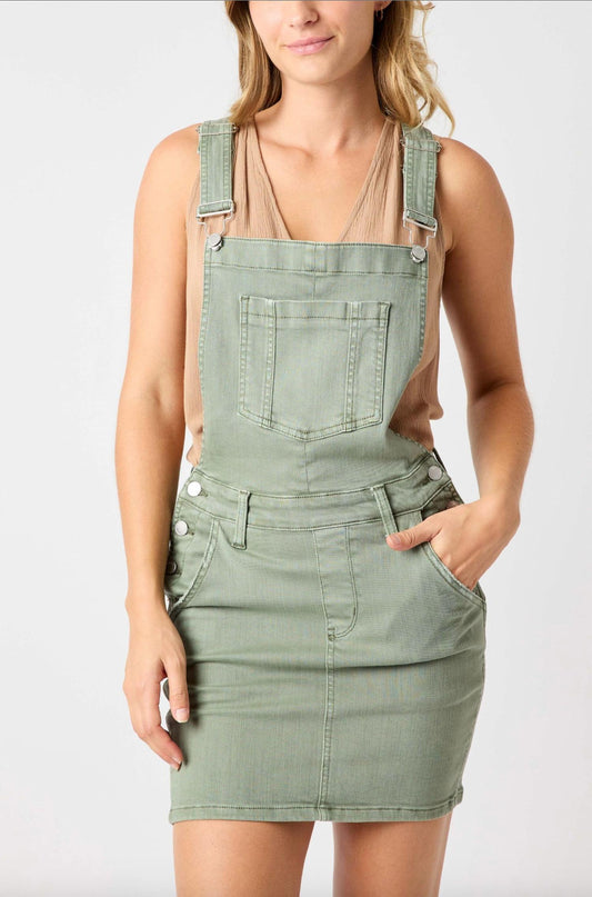 Judy Blue - Garment Dyed Overall Skirt