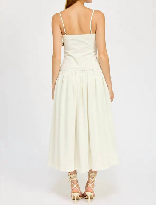En Saison - Corset Top Maxi Dress