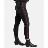 Levi'S - Women's Juniors 711 Embroidered Skinny Ankle Jeans