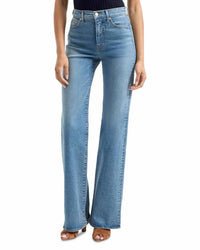 Veronica Beard - Crosbie High Rise Wide Leg Jeans