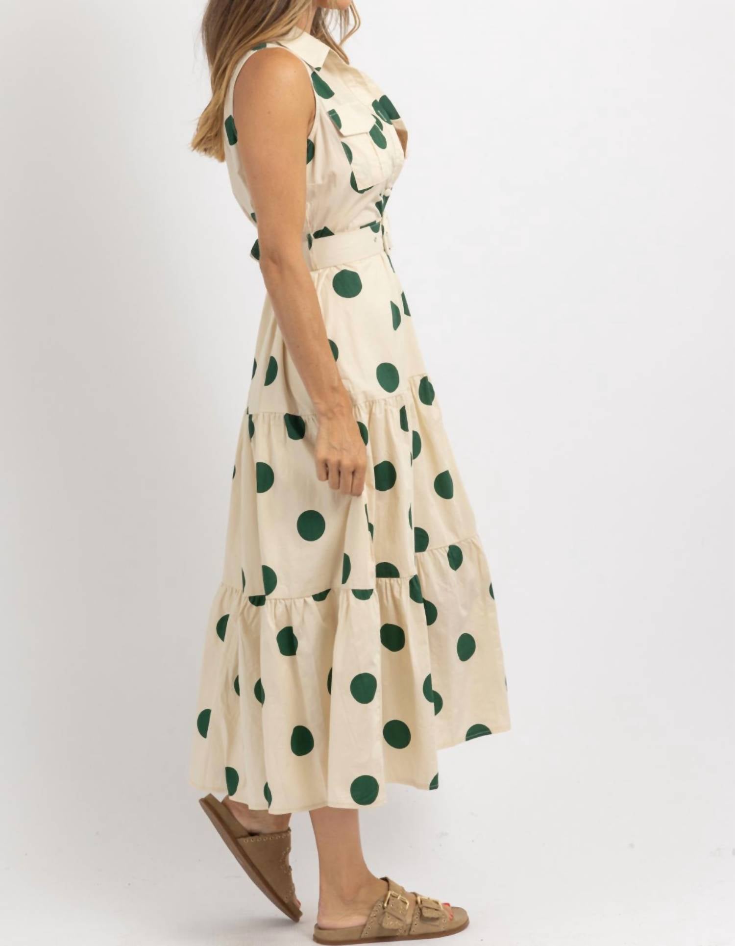 Tea & Cup - Tatum Tiered Midi Dress