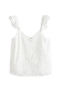 Skies Are Blue - Women's Gretchen Ruffle Tank