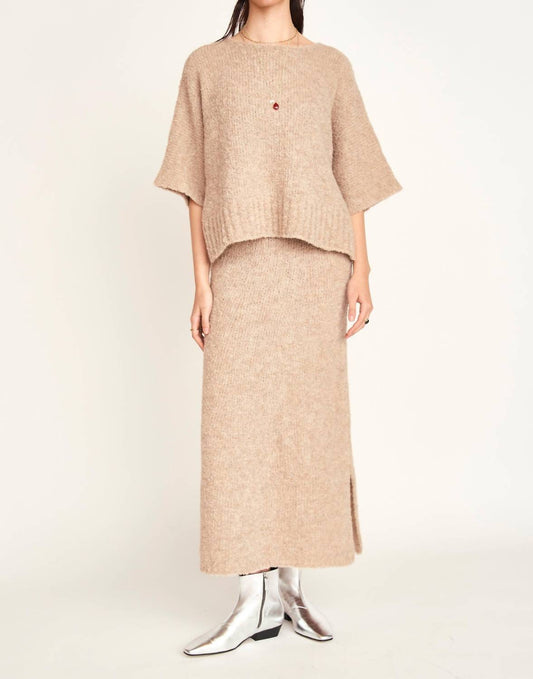 Mirth - Estes Boucle Skirt