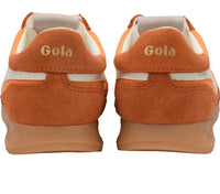 Gola Women’s Firefly Trainer Clementine Moody Sneakers in orange off white - women's sneaker - view 4
