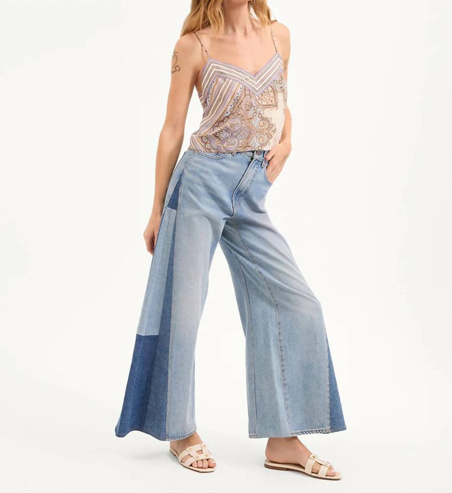 Veronica Beard - Vicki Wide Leg Jean