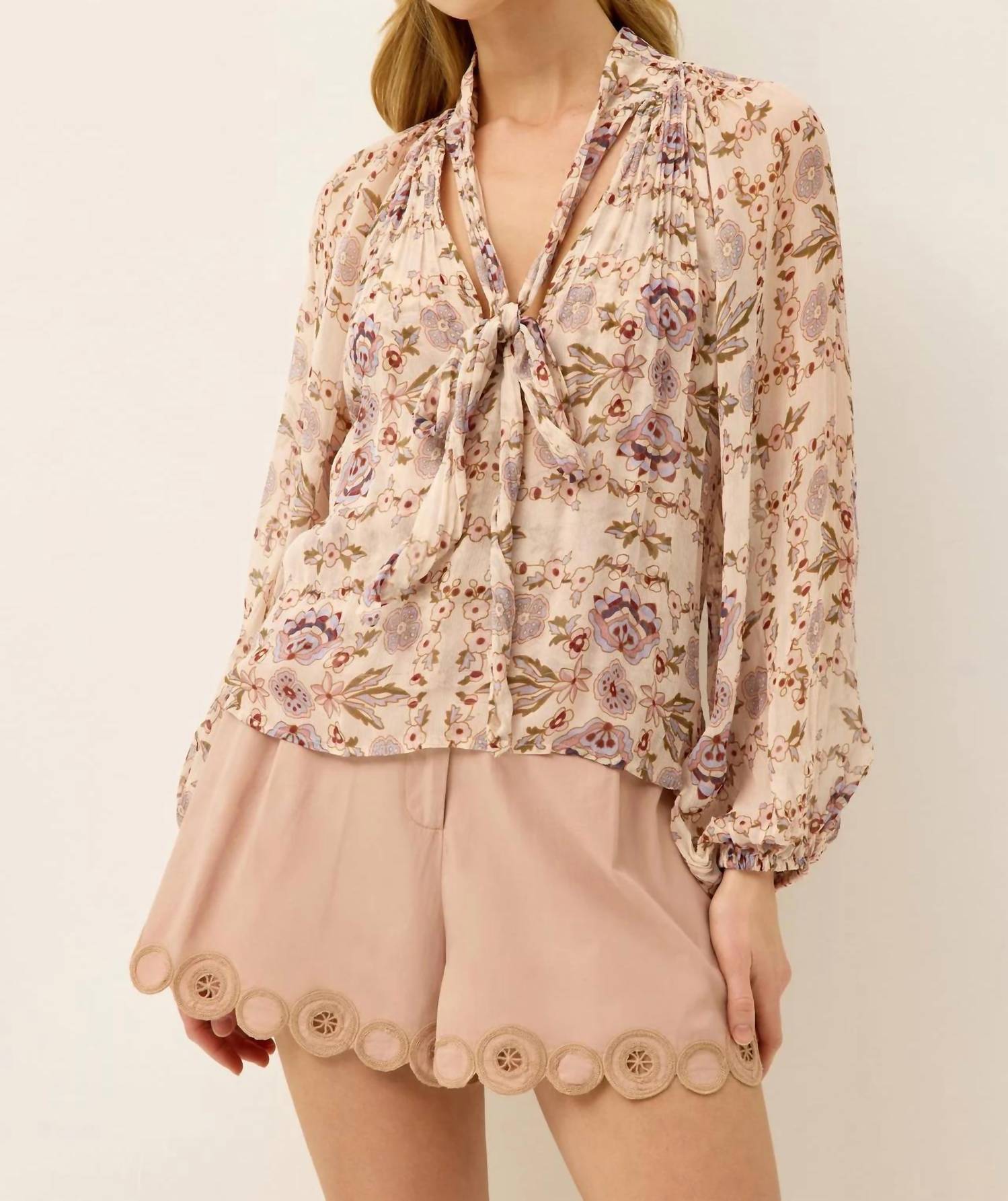 Marie Oliver - Florence Floral Blouse