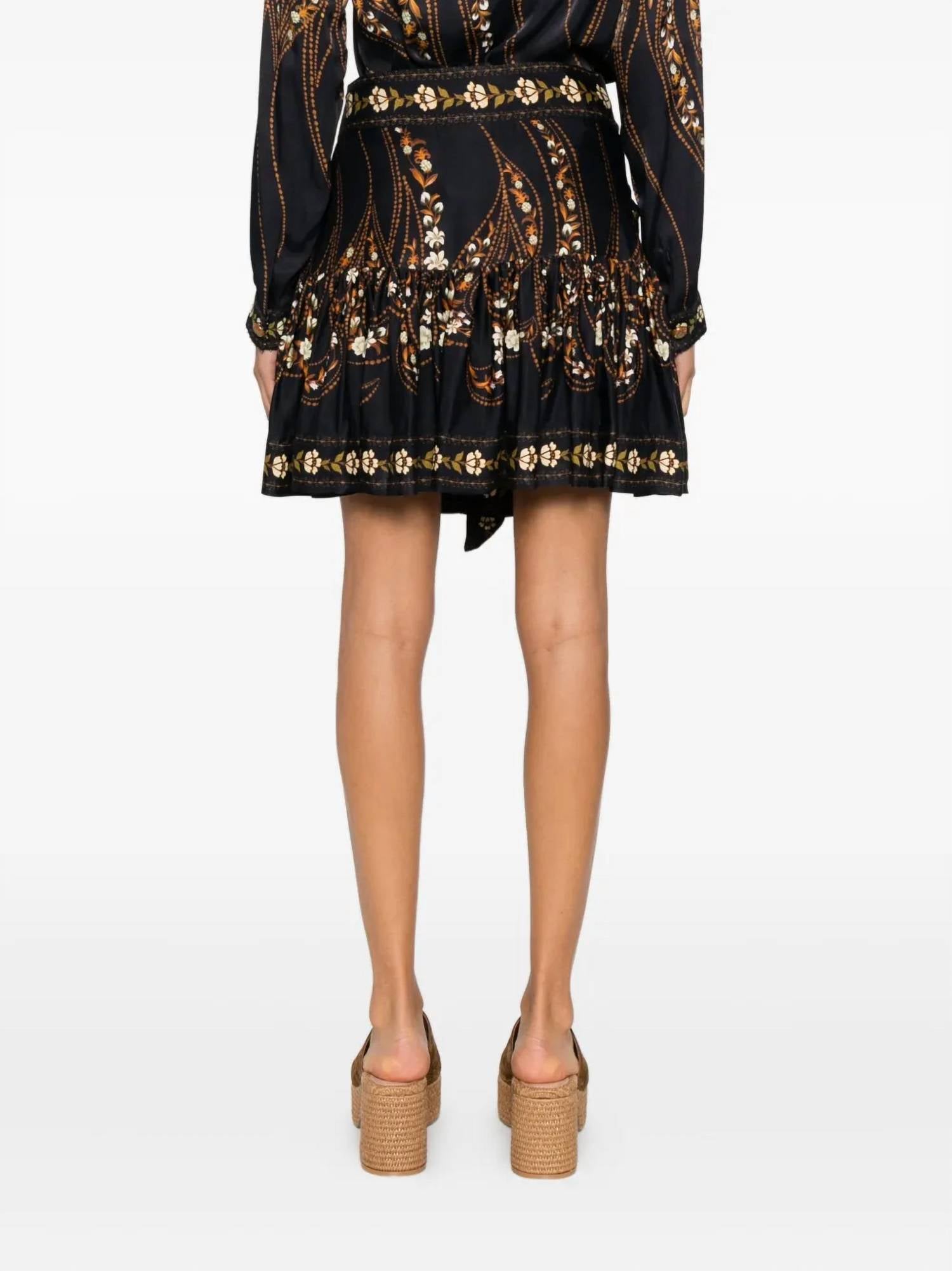 Farm Rio - Women's Garden Silhouette Mini Skirt