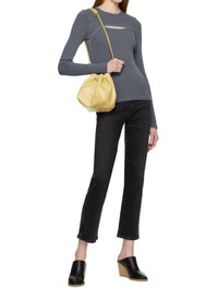 AGOLDE Pinch Waist Kick Flare Jeans in panoramic - women's jeans - detail view